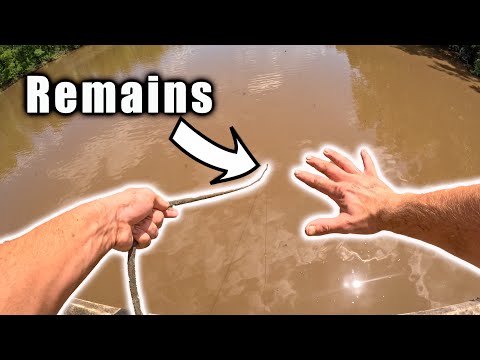 Remains Found In The River While Magnet Fishing - Disturbing Magnet Fishing Discovery