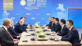 El presidente ruso se reúne con el vicepresidente chino en San Petersburgo