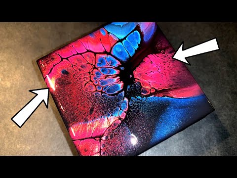DELICIOUS COLORS Sheleeart Bloom Pour | Make Coasters from Tiles
