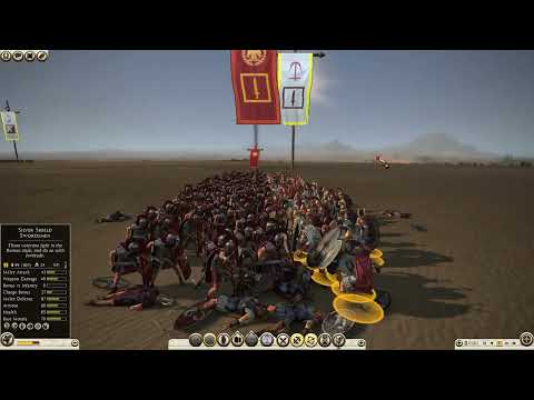 Total War Rome 2 Praetorian Guards vs Silver Shield Swordsmen