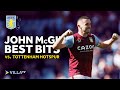 John McGinn | Best bits vs. Tottenham Hotspur