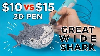 Testing the Cheapest 3D Pens // Great Wide Shark – HcZt3oYIgf4