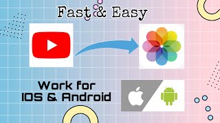How to Download YouTube Videos(mp3/mp4) for FREE (Android & IOS) into Gallery!!