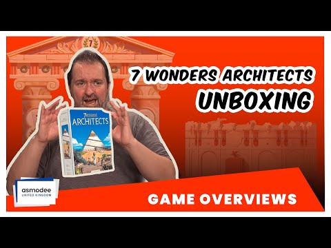 7 Wonders Architects - Unboxing with Asmodee UK!