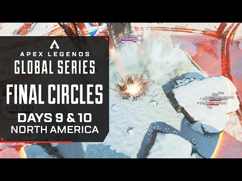 All Final Circles | NA ALGS | Day 9 & 10 ft. NRG, G2, TSM, Spacestation, Cloud9 | Apex Legends