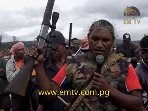 Komo Warlord says Tari Police Assisted in Smuggling Guns into Hela Province