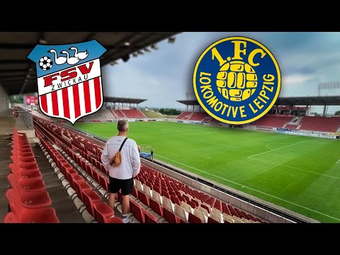 FSV Zwickau vs. 1. FC Lokomotive Leipzig | Traditionskracher im Osten | Stadt- und Stadionvlog 2025