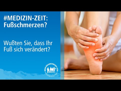 #Medizinzeit: Fußschmerzen - Zu spät zum Arzt?