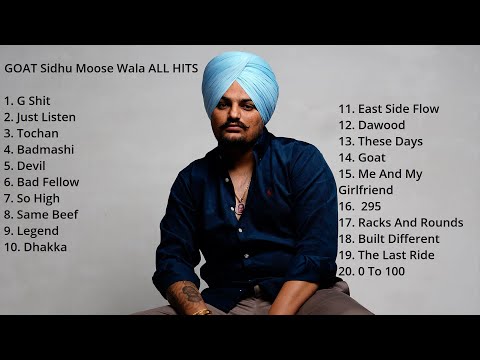 Moose Wala top songs| top20 songs of moosewala| #punjabisongs | #moosewala songs |moosewala jukebox|