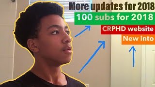 More Updates For 2018