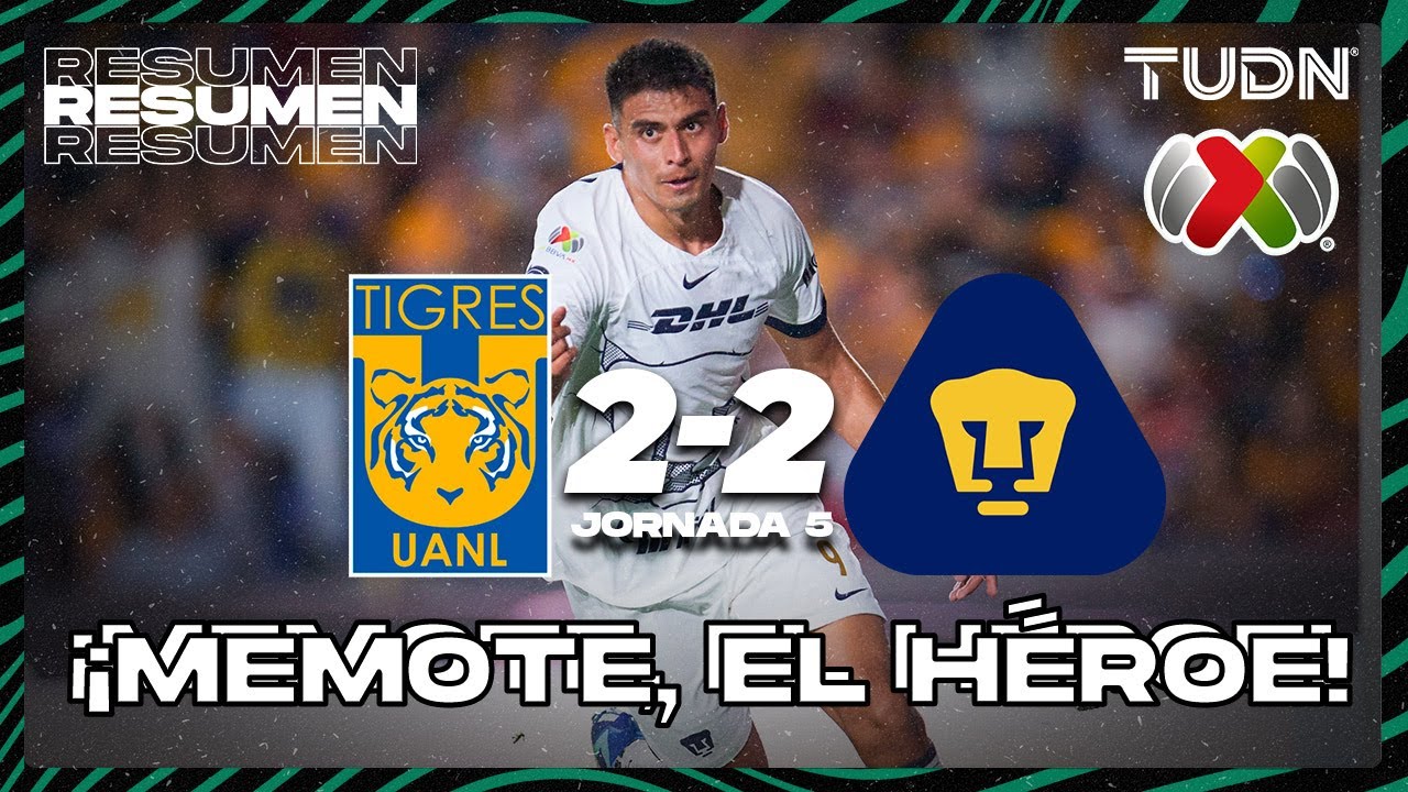 Tigres UANL vs Pumas UNAM highlights