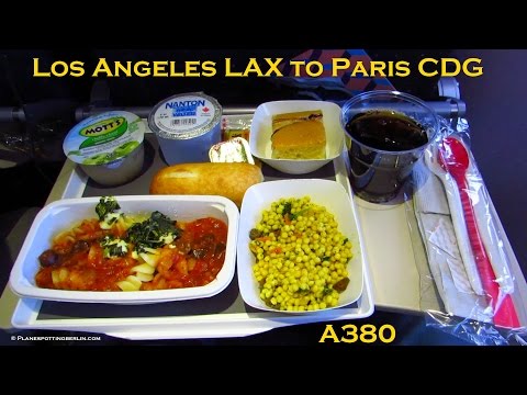 TRIP REPORT | AIR FRANCE Airbus A380 | Los Angeles to Paris | Full Flight (Economy) [Full HD]
