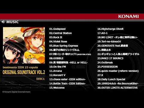 beatmania IIDX 23 copula ORIGINAL SOUNDTRACK VOL.2 DISC1 全曲試聴