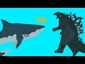 godzilla vs megalodon|short animation|epic battle stknds