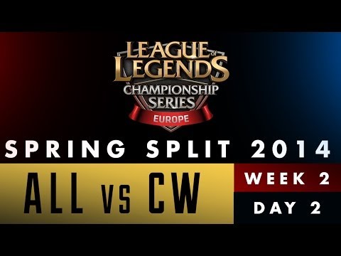 LCS EU Spring Split 2014 - Alliance vs Copenhagen Wolves - Week 2 Day 2