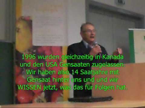 Percy Schmeiser am 17 10 2009 in Kiel alte Uni Mensa