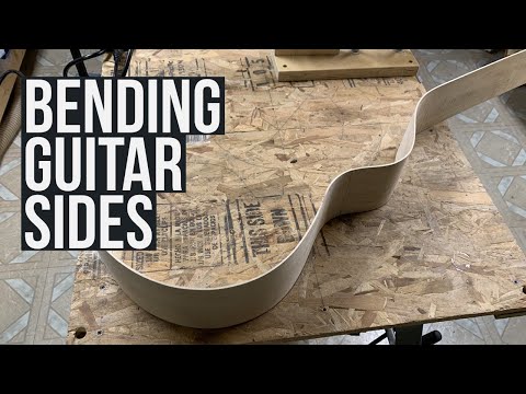 Bending Guitar Sides and Assembling the Rim- Making Trevor's Weissenborn 04