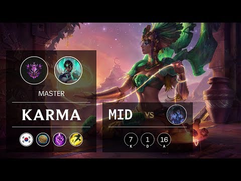Karma Mid vs Sylas - KR Master Patch 9.15