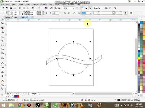 How to design a pepsi logo in corel draw[ar_designs]