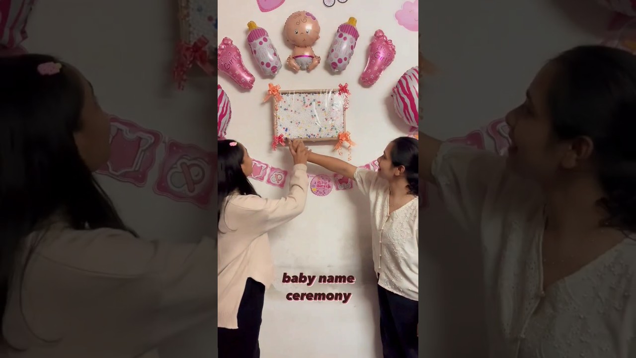 BABY NAMES: check the naming ceremony style #shorts #pregnancy #zwanger #genderreveal #ciąża #tiktok