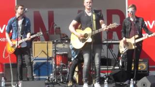 Elias Kaskinen &amp; Päivän Sankarit  - aina minä jään @ Kuopio