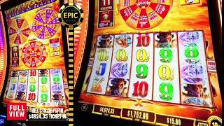 This 15 head Buffalo Wheels of Reward bonus is simply sick!