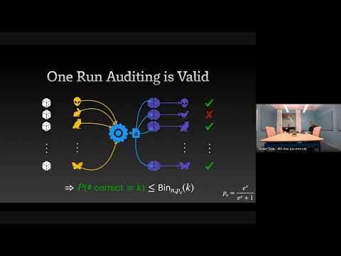 The Limits and Possibilities of One Run Auditing