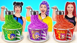 Download lagu Cooking Challenge with KPop Demon Hunters | Funny Situations in Kitchen by Super Hyper DO mp3