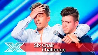 Christian Burrows and Matt Terry sing for their seats | Six Chair Challenge | The X Factor UK 2016