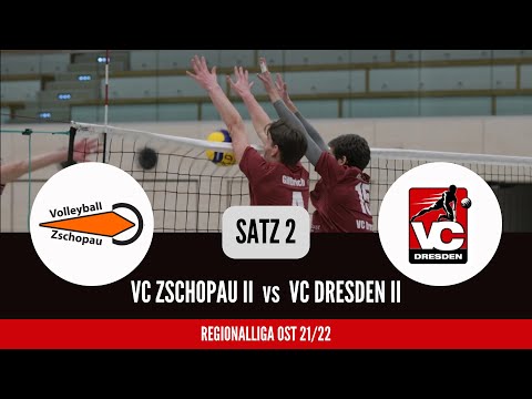 VC Zschopau II vs VC Dresden II - Satz 2 - Regionalliga Ost 21/22