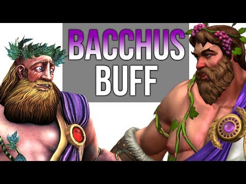 The King Returns! SMITE Bacchus BUFF! New Support Bacchus Build