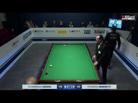 Benedetti Andrea VS Denova Ambrogio - 20° Campionato Italiano Desio