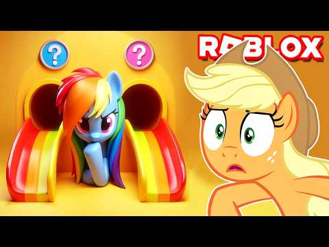 NÃO ESCOLHA O ESCORREGADOR ERRADO (Roblox Pick a Slide) #LuliRarity