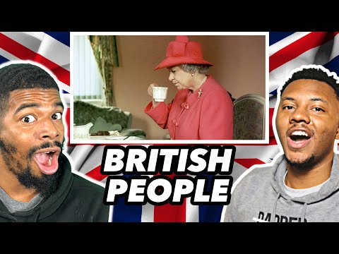 AMERICANS REACT To BRITISH PEOPLE