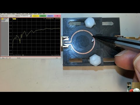 GBM 007 Coupled Loop Fixture for Q Measurement of SMT Resonators