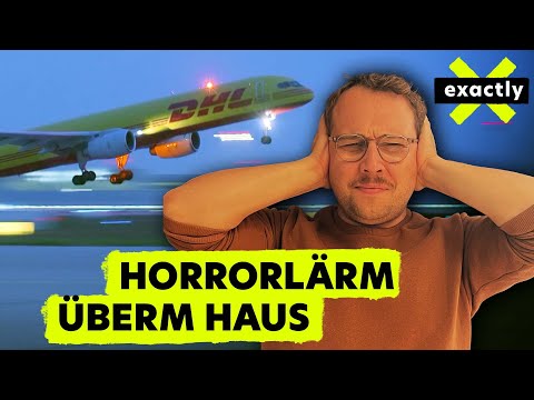 Lärm am Flughafen Leipzig / Halle – geplanter Ausbau von DHL sorgt Anwohner | Doku | exactly
