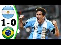 Argentina 1 0 Brazil Extended Highlights And All Goals 2010 HD