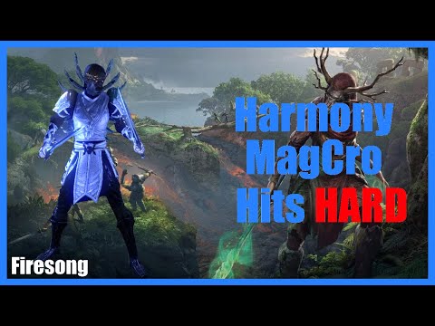 ESO PvP - Harmony MagCro Has DAMAGE [Firesong Chapter]
