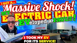 I took my ELECTRIC CAR for A SERVICE AFTER it dEVeloped a FAULT and got a MASSIVE SHOCK!
