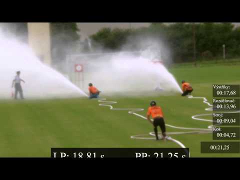 3.místo - SDH Tučapy [21,25s] - O pohár starosty města Chýnov/Muži 3B