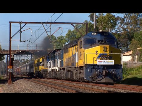 Australian diesel locomotives Cs5, T383, KL81 & S317 - "Motive Power" tour - October 2005