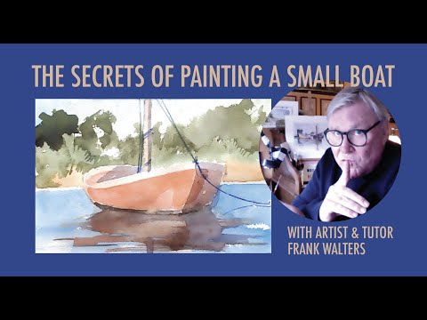 Thumbnail of The secret of painting a small boat. Thumbnail of The secret of painting a small boat.