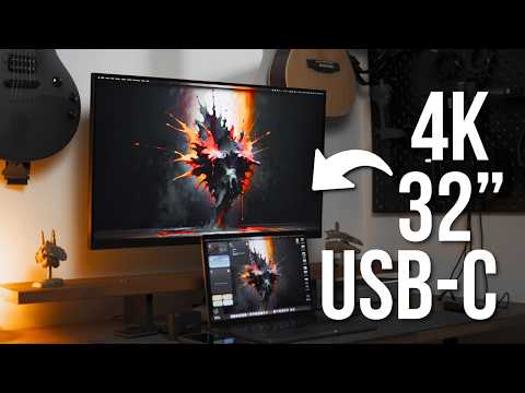 Meu novo Monitor 4k 32 polegadas! AOC U32U3CV