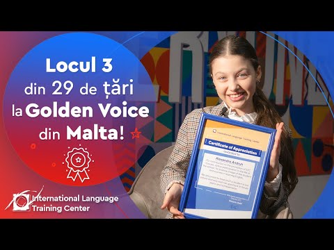 Alexandra Andruh. Golden Voice, Malta. Locul 3