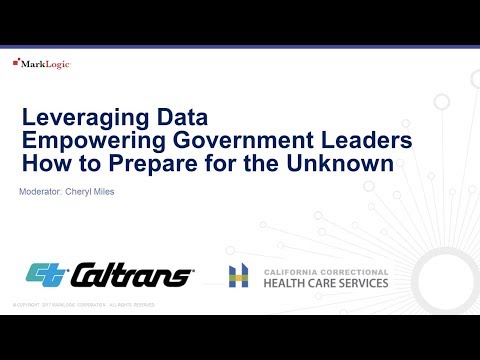 LD2017S9(Pt 2): Leveraging Data Empowering Gov - MarkLogic