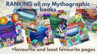 RANKING all my Mythographic books + favourite and least favourite pages