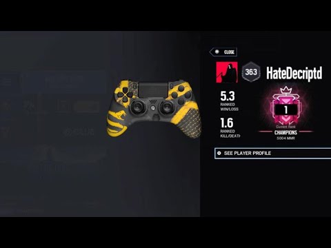 BEST CHAMPION #1SETTINGS & SENSITIVITY NO RECOIL PS4/XBOX - Operation STEEL WAVE - Rainbow Six Siege