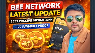 Bee network latest update & listing.Best passive income app with live payment proof.