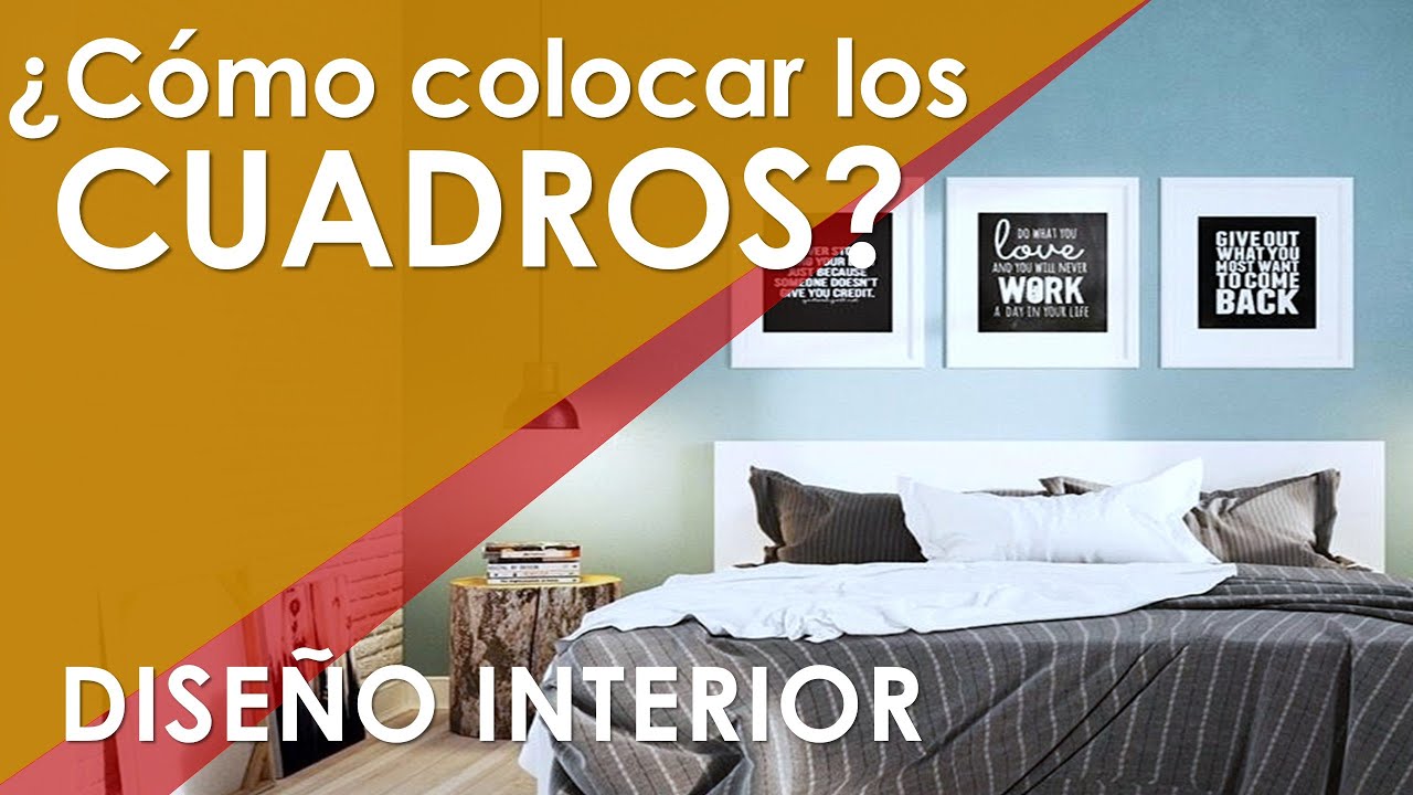 CUADROS DECORATIVOS: ¿Cómo colocar un cuadro en tu dormitorio. Cuadros modernos,  y personalizados.