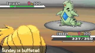 PokeZone B/W BATTLE  DRACOXD  VS MOY    Las aventuras del dia soleadito cap 1